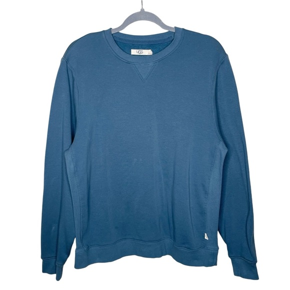 UGG Men’s Lightweight Harland Crewneck Pullover Fleece Sweatshirt Large - Picture 4 of 13